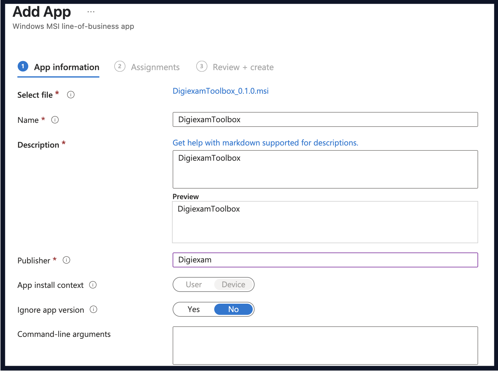 Digiexam Intune Config.png