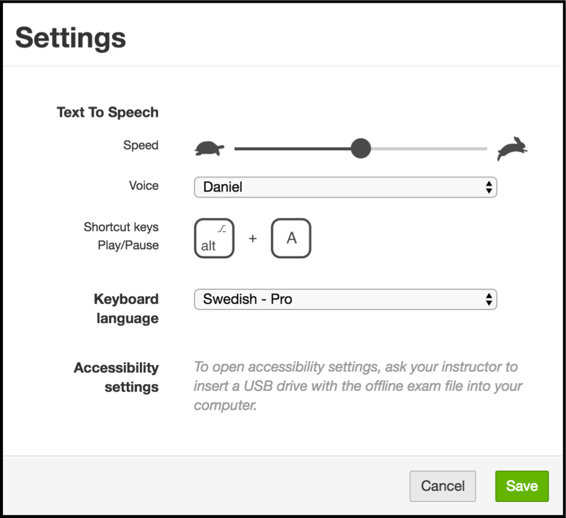 speed text to speech mac